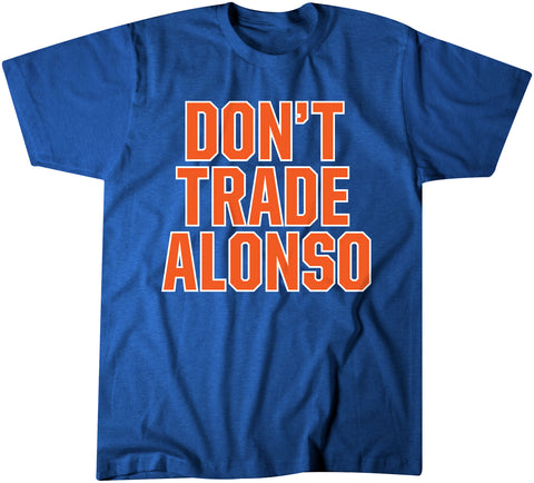 "Don't Trade Alonso" Vintage Tshirt - Blue