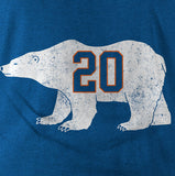 "Polar Bear 20" Vintage Tshirt - Blue